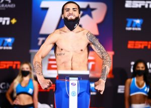 Josue Vargas, Without Father/Trainer In Corner, Dominates Salvador Briceno