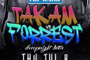 Takam-Forrest weigh-in results: main event set, prospect Anderson loses opponent
