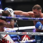 Felix Cash retains his Commonwealth middleweight title by stopping Jason Welborn