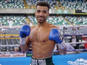 Sam Maxwell Turns Back a Game Joe Hughes By Decision