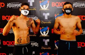 Moran vs. Solis Boxeo Telemundo Weigh-In Report From Kissimmee