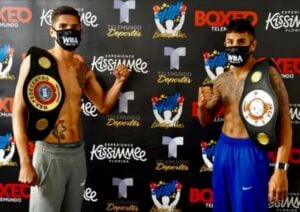 Colon-Moran Telemundo Weigh-In Report From Kissimmee