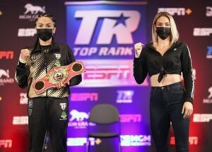 Ewa Brodnicka Misses Weight, Title Only At Stake For Mikaela Mayer