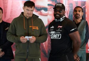 Chisora: I Have To Go To Usyk, I'm Going To Go To War!