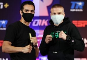 Ivan Baranchyk-Jose Zepeda Weigh-In Results From Las Vegas