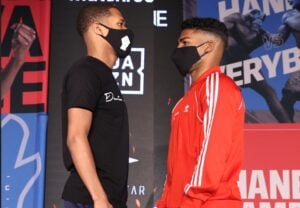 Haney-Gamboa DAZN Weigh-In Report From Hollywood, Florida