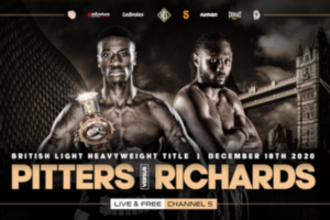 Shakan Pitters vs Craig Richards begins in a blaze of insults and recriminations