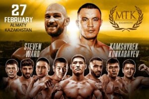 Ward-Kunkabayev headlines Feb. 27 MTK show in Kazakhstan