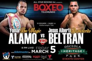 Alamo vs. Beltran Tops 2021 Telemundo Season Premiere, March 5 In Kissimmee