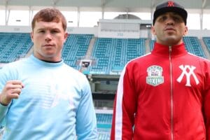 Canelo Alvarez-Avni Yildirim Weigh-In Results From Miami