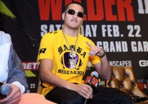 Gabriel Flores Jr. Twice Floors Jayson Velez In Sixth Round Stoppage Win