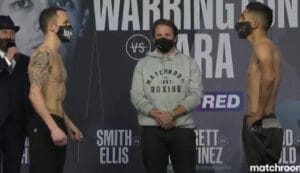 Josh Warrington vs. Mauricio Lara Weigh-In Report From Wembley
