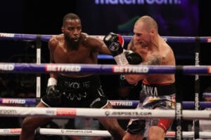 Lawrence Okolie destroys Krzysztof Glowacki to win WBO title in his 16th fight