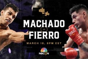 Machado looking to get back in race, Fierro seeks breakout performance
