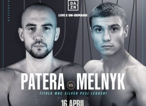 Boschiero is Out With COVID-19, Patera To Face Melnyk on April 16