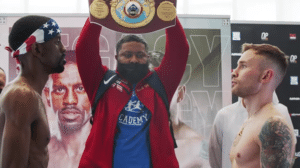 Weigh-in alert: Jamel Herring 129.4 Carl Frampton 129.9