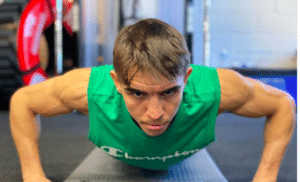 Irish hitter Michael Conlan gloves up Friday in London