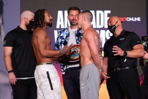 Andrade: I'm Not Looking Past Liam Williams; He's Trying To Take My Head Off