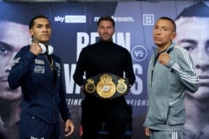 Benn-Vargas DAZN/Sky Sports Weigh-In Report From Copper Box