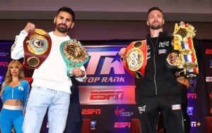 Weights For Jose Ramirez-Josh Taylor