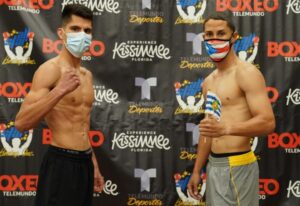 Gadwin Rosa-George Acosta Telemundo Weigh-In Report From Kissimmee