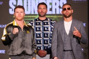 Canelo Alvarez-Billy Joe Saunders Weigh-In Results From AT&T Stadium