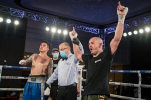 Mathieu Germain Edges Steve Claggett By Split Decision in Rematch