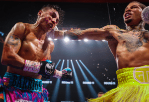 Gervonta Davis drops Mario Barrios three times, scores 11th round stoppage in Atlanta