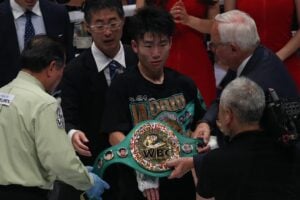 Teraji pulled from Sept. 10 title defense with COVID
