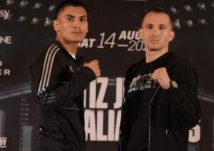 Ortiz-Kavaliauskas DAZN Weigh-In Report From Frisco, Texas