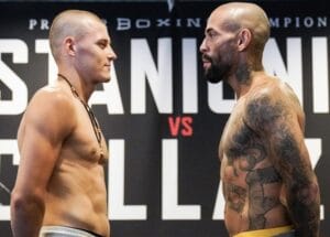 Eimantas Stanionis vs. Luis Collazo Ends in No-Decision Due To Head Clash