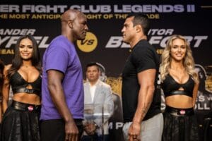 Evander Holyfield-Vitor Belfort, Undercard Weigh-In Results From Hollywood, Florida