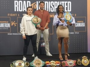 Chantelle Cameron and Mary McGee to vie for inaugural 140-pound Ring Magazine title