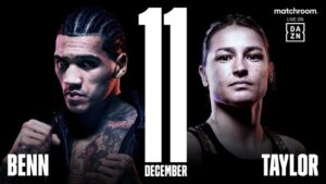 Conor Benn, Katie Taylor To Co-Headline Liverpool Card on December 11