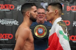 Betancourt-Marrero, Fanlong-Duffus Boxeo Telemundo Weigh-In Results From Kissimmee