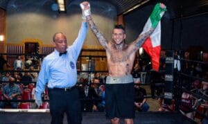 Daniele Scardina Breaks Down, Stops Juergen Doberstein in Four