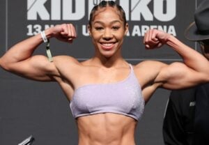 Alycia Baumgardner Drills Terri Harper in Four, Capture WBC, IBO Belts in Shocker