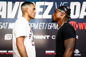 David Benavidez-Kyrone Davis, Jose Benavidez Jr.-Francisco Torres Weigh-In Results