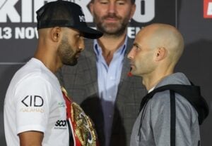 Kid Galahad Slightly Over Limit, Kiko Martinez Makes Weight For IBF Featherweight Title Fight