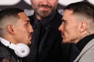 Teofimo Lopez-George Kambosos DAZN Weigh-In Results From New York City