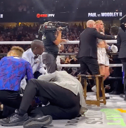 Jake Paul-Tyron Woodley 2 is a snoozer, until Paul detonates walk-off right hand