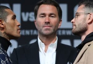 Benn-Algieri, Taylor-Sharipova DAZN Weigh-In Results From Liverpool