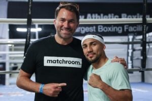 Eddie Hearn Reacts To Claims Being Made By Teofimo Lopez Sr.