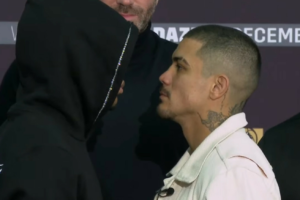 Haney and Diaz all business at final press conference