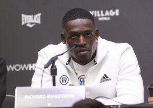 Riakporhe Focused on World Title Goal, Watching Canelo-Makabu Situation Closley