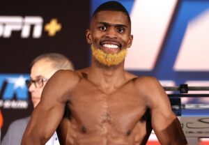 Abraham Nova Batters, Stops William Encarnacion In 8th Round Of ESPN Co-Feature
