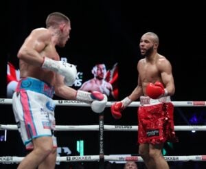 Chris Eubank Says He 'Bit' Liam Williams' Glove During Fight