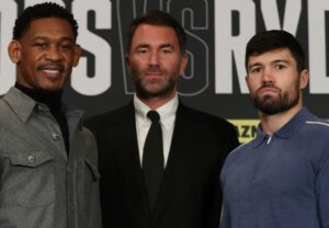 Daniel Jacobs, John Ryder Weigh In Below 168-Pound Limit For DAZN Main Event In London