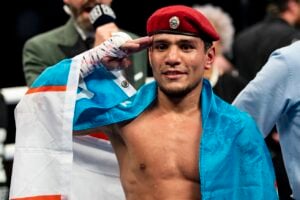 Akhmadaliev vs Rios official for June 11 on DAZN
