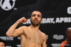 Azat Hovhannisyan Drops, Stop Dagoberto In Second Round On Garcia-Tagoe Undercard